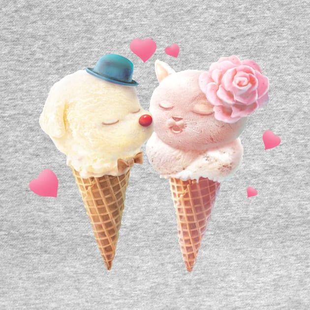 Ice Cream Love by zkozkohi